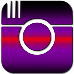 instagram purple logo